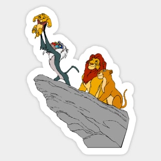 Lion King's Scar Sticker